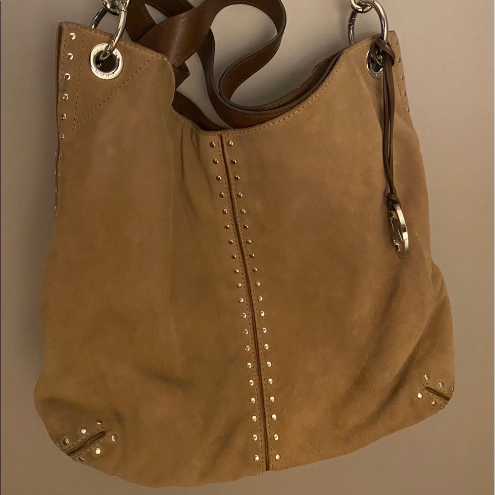 Michael Kors purse! Brown suede